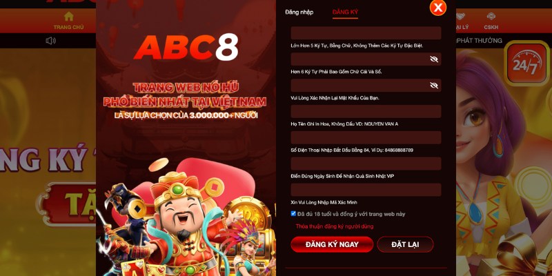 hướng dẫn ABC8 