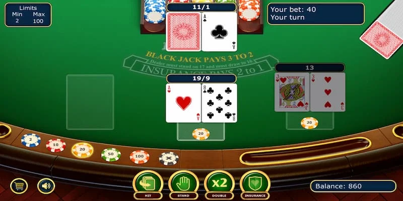 blackjack online tại ABC8